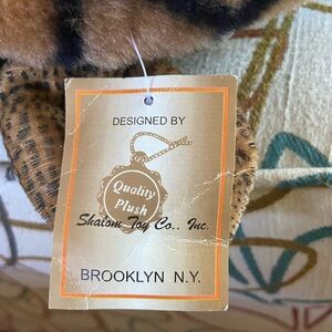 Collectible Shalom Toy turtle. Approximately 18” long and 12” wide.